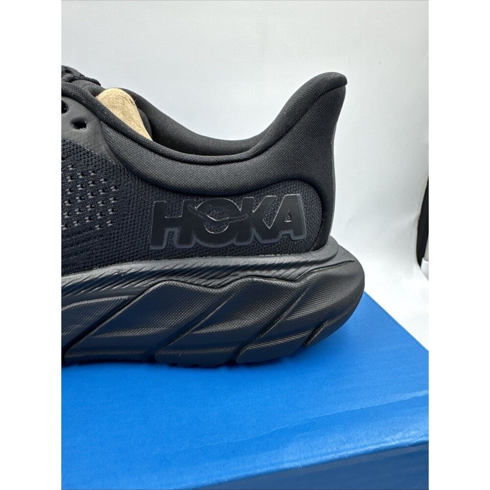 Hoka Arahi 7 Women’s Black Blackout 1147851 BBLC Walking Running Shoes Size 6B - Picture 14 of 16